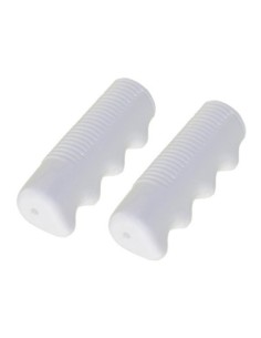 Lowrider Grips 7/8 long 95mm White.
